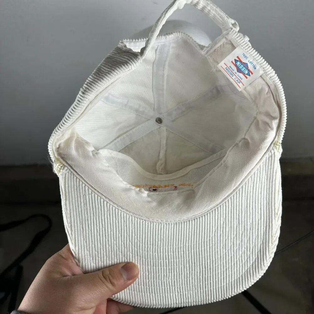 San Francisco Cordury Nfl Men's White and Cream Hat